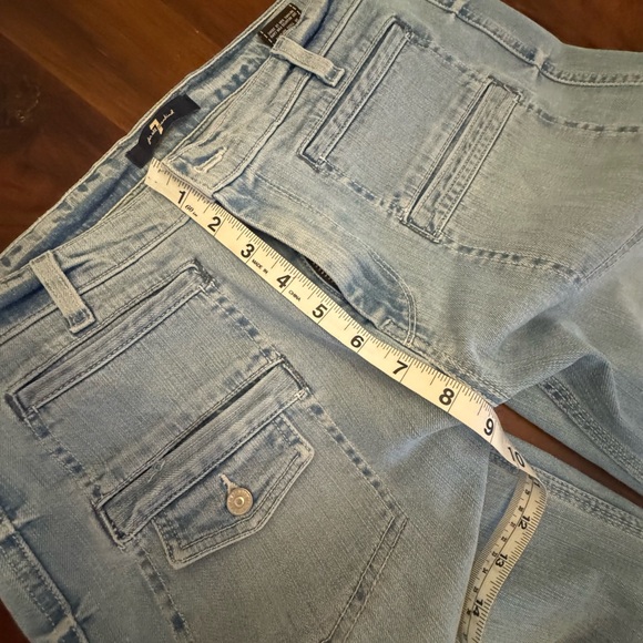 7 FOR ALL MANKIND Y2K LOW RISE JEANS - Picture 8 of 10